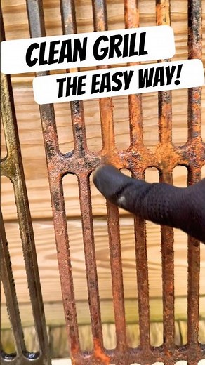 How I Made My Grill Grates Look Brand New in 60 Seconds!