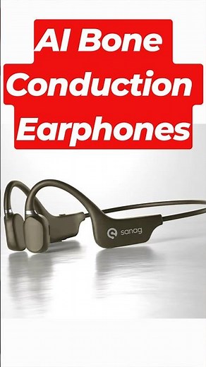 Sanag B33S AI Bone Conduction Bluetooth Earphones 🔥 Unboxing & First Look (2025 Review)