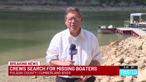 Crews searching Ky. river for men last seen near boat ramp