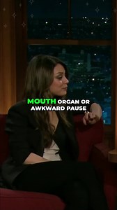 🎶 Craig Ferguson's INSANE Harmonica Tips! 😂 Mila Kunis picks "mouth organ," and Craig Ferguson gives the most unhinged harmonica lesson ever! 😂 Her reaction is priceless! #MilaKunis #CraigFerguson #Harmonica #FunnyMoments #AbsurdHumor #CelebrityHumor #TalkShow #StarsInAMinute #ComedyGold #MustWatch #Shorts #MusicComedy | Stars in a Minute