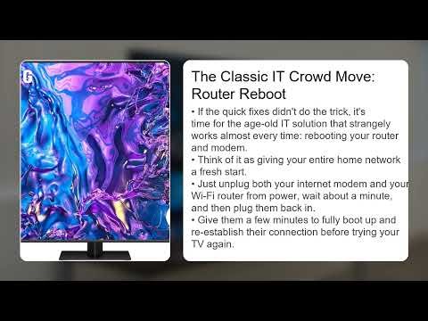 Samsung TV Error Code 012 – Network Connection Failed Fix