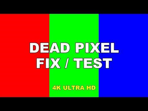 Dead Pixel Fixer 4K (1 HOUR) - Stuck Pixel Repair Tool - RGB Screen Refresh