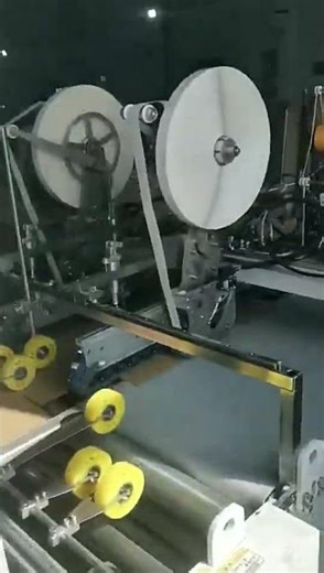 Courier boxes carton two-faced tape sticker machine #labeling #packing #foodpackagingmachine #labels