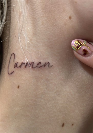 Tatuaje en homenaje a mi abuela