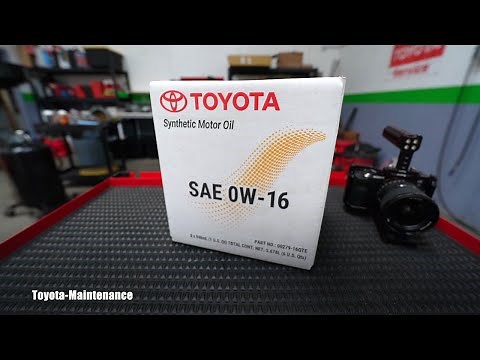 TOYOTA 0W-16 Synthetic Motor Oil