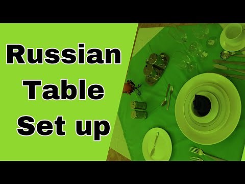 Table Setting | Russian Table Set up | FBS NC II Assessment | TESDA NC II