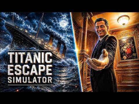 Can I Escape the TITANIC?! | Titanic Escape Simulator Gameplay 4K