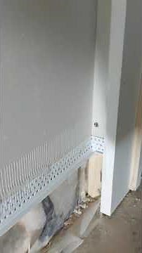 How To Install drywall Trim Tex Tare away bead