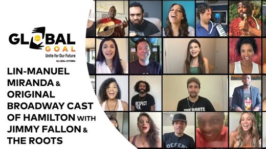 Members of Original Broadway Cast of HAMILTON w/ Jimmy Fallon The Roots “Helpless” | Daniel Kennedy