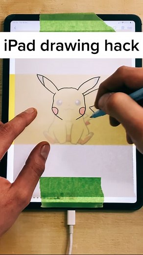 How to draw if you can’t draw! #drawing #ipadhack #tips #phonetips #fyp #foryoupage #art