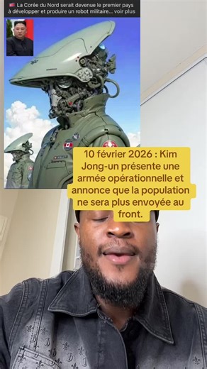 10 février 2026 : Kim Jong-un présente une armée opérationnelle et annonce que la population ne sera plus envoyée au front.#america #israel #iran🇮🇷