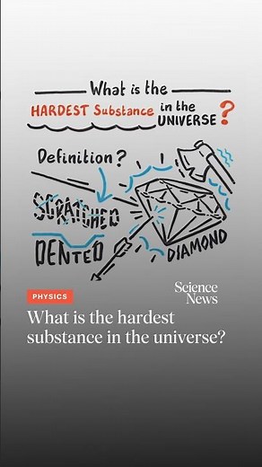 What is the hardest substance in the universe? | Science News