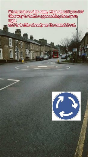 Highway Code-Mini-Roundabouts Made Easy #drivingtheory #automobile #drivingregulations