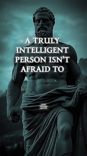 This Is How You Recognize a Truly Intelligent Person | Stoicism 🧠 True intelligence isn’t about being right. It’s about being willing to learn. #stoicism #wisdom #intelligence #growth #mindset | Stoic Wisdom Quotes