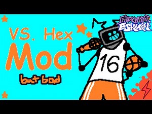 hex full week but it is purposefully made in such low quality (friday night funkin but bad)