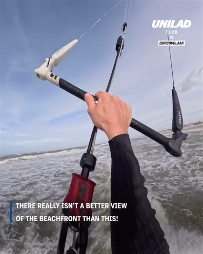 Kite boarding looks like so much fun! 🪁 | UNILAD Tech