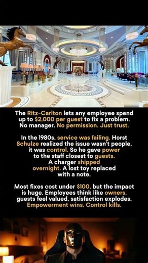 The Ritz Carlton understands something most companies miss