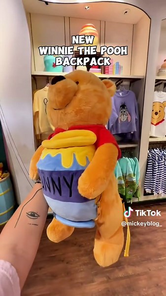 Sweet as Honey Winnie the Pooh Backpack - Disney Magic Kingdom