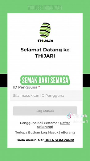 Cara Daftar THiJARI Tabung Haji #Thijari #TabungHaji #TikTokGuru