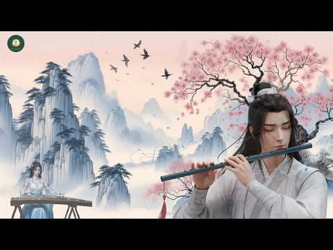 Ancient Chinese Music: Bamboo flute, Erhu & Guzheng | Healing Music ‪@MoonlitMelodies-68s‬