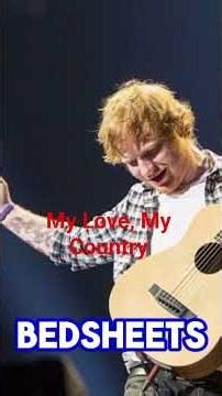 .ed sheeran..Subscribe to me.. My Love, My Country