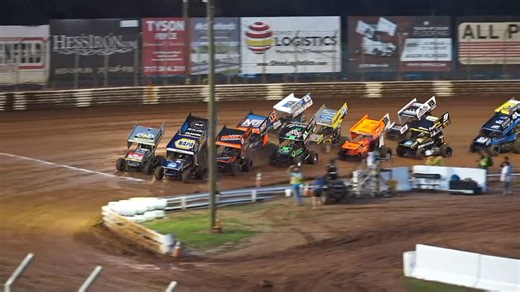 21K views · 201 reactions | Last year David Gravel Racing took home the  at BAPS Motor Speedway. If he wins tonight, it will mark his 100th win with the World of Outlaws Sprint Car Series! Tune in at 6:15 to watch⬇️ https://www.dirtvision.com/event/7-24-24-baps-motor-speedway | DIRTVision | Facebook
