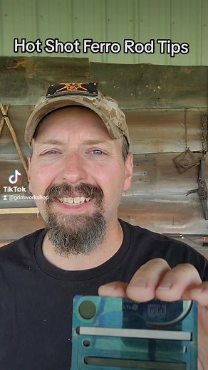 3.6K views · 71 reactions | Here's some tips for using the ferrocerium rod on your new Hot Shot Card. Check it out now on Kickstarter! and see all the other new tools along with it! https://www.kickstarter.com/projects/grimworkshop/2018167388?ref=18skpd&token=d65ec119 #grimsurvival #grimworkshop #fyp #survival #survivalcard #hotshot | Grim Workshop | Facebook