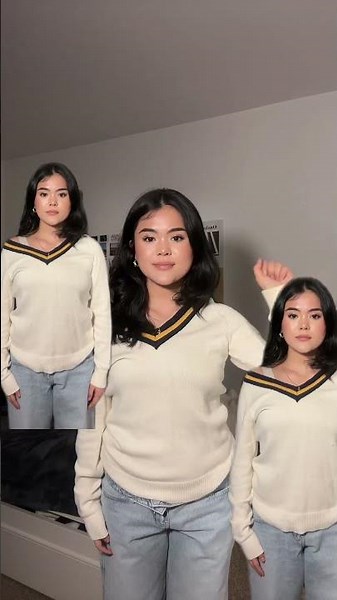 THIS GIRL HAS CRAZY TRIPLET SISTERS! #funny #shorts #dance #viral #meme #trending #relatable #fyp