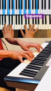 Círculo de cuartas #tumbao #merengue #piano #Tutorial #reels | Neftali Morales