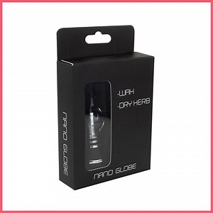 [Hot Item] Custom Logo Printed Corrugated Cardboard Vaporizer Cartridge Packaging Packing Boxes with Transparent Window