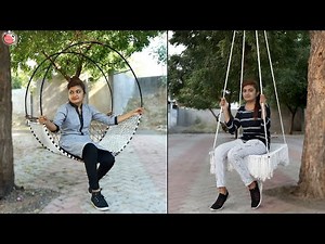 Home & Family ! 5 DIY Swing Jhula Making at Home ! Hanging Chair