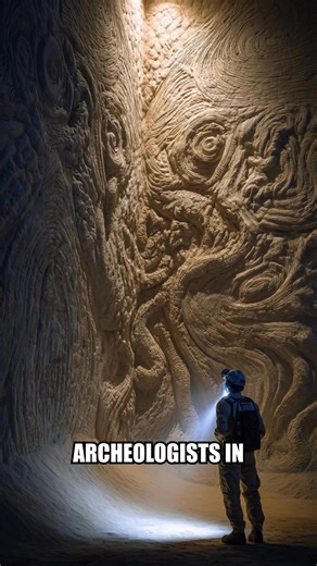 Archaeologists Unearth Tomb With Strange Alien-Like Wall Art #archaeology #alien | Most Amazing Top 10
