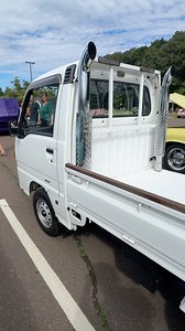 5.3K views · 1.8K reactions | Double stacks, mini style! #stackpipes #minitruck #keitruck #sanbar #subaru | Mod My Rig | Facebook