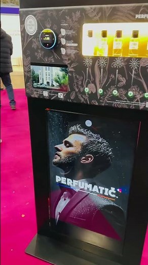 Distributeur de parfum Perfumatic fabriqué en Espagne leader mondial #parfum #business #entrepreneur