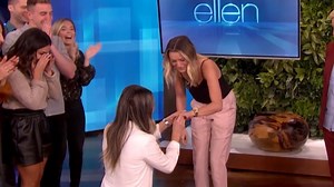 Ellen surprises same-sex couple after viral tweet