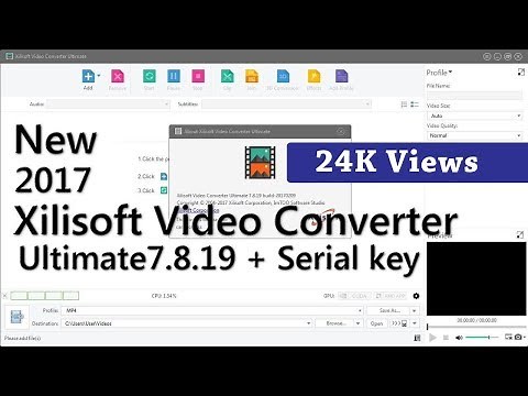Xilisoft Video Converter Ultimate 7.8.19 2017 + Serial key