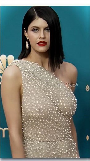 Hollywood Glamour at Its Best | Alexandra Daddario at the Emmys #shorts #ytshorts