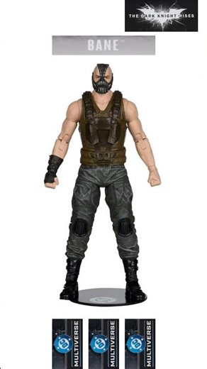 DC Multiverse Deluxe Theatrical Edition Wave 3 The Dark Knight Rises Bane 7-Inch Scale Figure SHORT