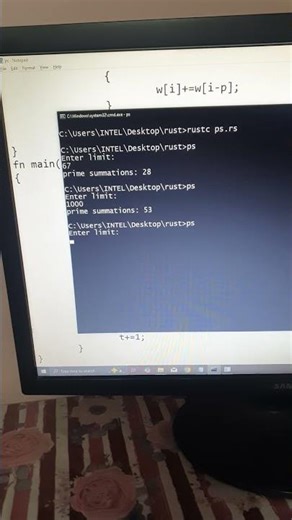 rust | Euler project 'prime summations' | CodeLearning