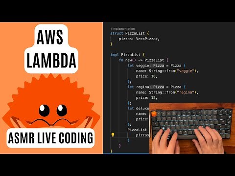 RUST on AWS Lambda | TDD live coding | Build a 🍕 API | No talking