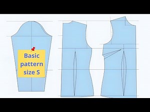 How to make the basic pattern in the easiest way, size (S) secrets of patterns