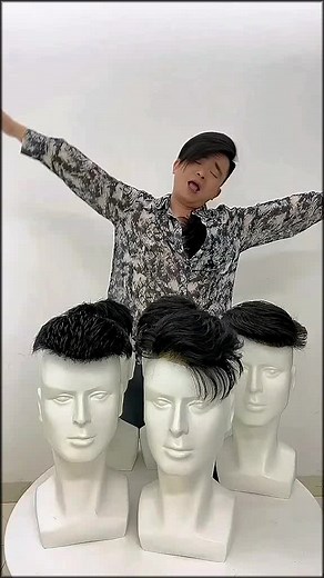 Universal Scalp, Man Toupee😆#toupee #toupeeformen #toupees #toupee4men #giantshair