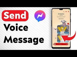 How To Send A Voice Message In Facebook Messenger - Full Guide
