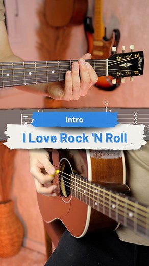 I Love Rock 'N Roll - Joan Jett | Intro #guitar #guitarra #violao | Leve Violão