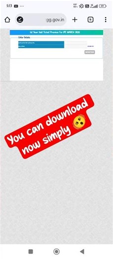 Telangana intermediate Hall tickets scan and download 😱⚡#shorts #trending #telugu #fast #fyp