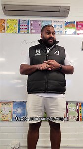 Great to have Ampol Ambassador & Origin Legend Sam Thaiday in the SA community in the lead up to Game 1. Sam delivered some Origin 101 to some lucky students at East Torrens Primary School who will be running out at Half Time as part of the Ampol Little Origin program 🤩 | NRL Community