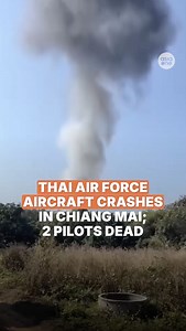 The Royal Thai Air Force confirmed on Jan 29 that a Beechcraft AT-6TH two-seat light attack aircraft crashed during a training mission in Chiang Mai around 10.30am. The two pilots who died were identified as squadron leader Samatcha Khunmat, who was the flight instructor, and flight lieutenant Korawit Jenkid. #news #Thailand #Military #AirForce #Accident #Planes #Crash | AsiaOne