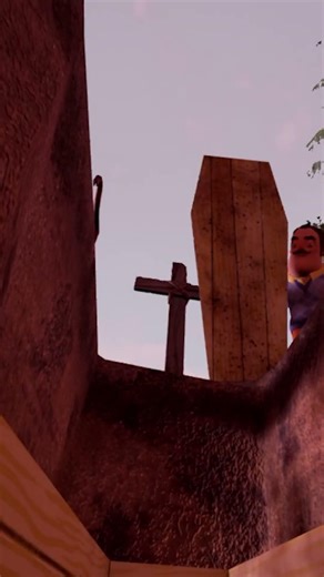 Me at the Coffin #helloneighbor