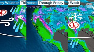 Here's a look at the top weather stories from Monday through Friday. Before then watch the South for dangerous severe weather. The Weather Channel | Heather Tesch