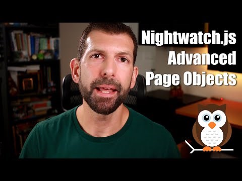 Advanced Nightwatch.js testing using the Page Object Model and Command API